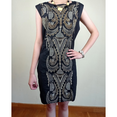 AS2043 - Dress Harve Nicky Black Diamond  (Ukuran L)