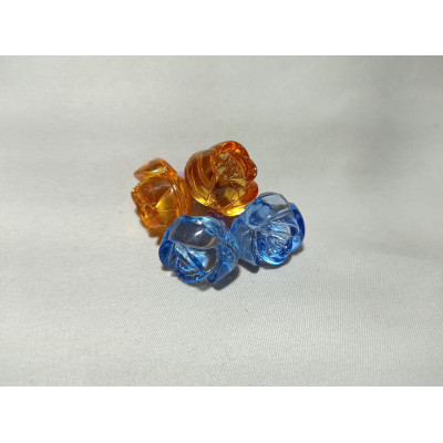 AS2057 - Ikat Rambut Bunga Plastik 