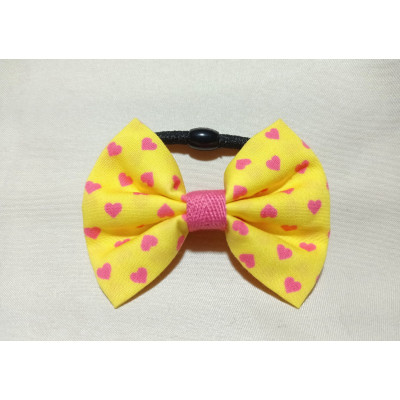 AS2064 - Ikat Rambut Pita Kuning Love