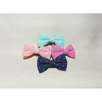 AS2074 - Pita Jepit Polkadot Small (1 bungkus = 4 pcs)