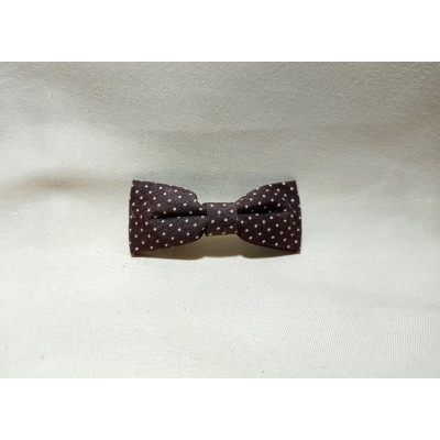 AS2084 - Pita Jepit Polkadot Coklat 