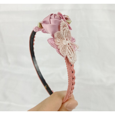 AS2093 - Bando Bunga Pink Keunguan