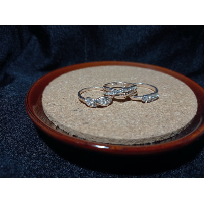 AS2099 - Cincin Rose Gold Line 