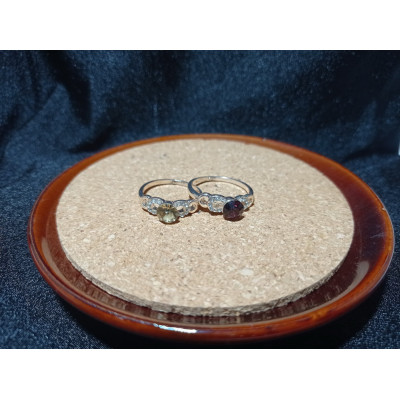 AS2101 - Cincin Rose Gold Bulat 