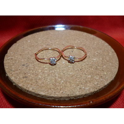 AS2104 - Cincin Rose Gold Love Small 