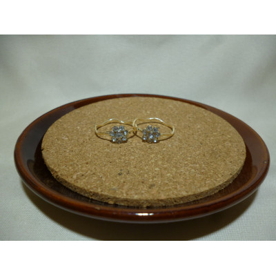 AS2108 - Cincin Rose Gold Flower Medium