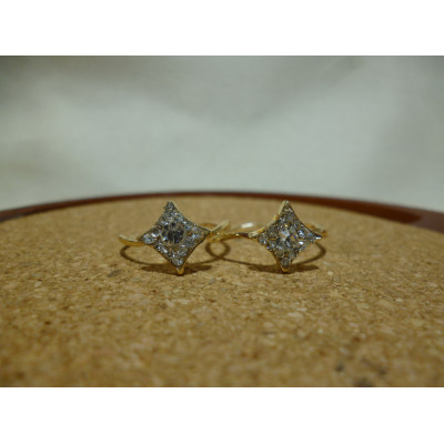 AS2112 - Cincin Rose Gold Ketupat