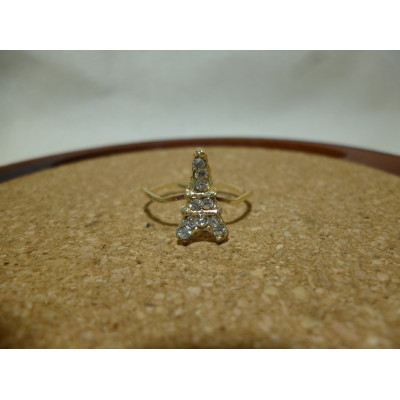 AS2124 - Cincin Rose Gold Eiffel Small