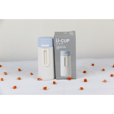 TD2009 - Botol Minum Vacuum U-Cup Yanben Small White (180 ml)