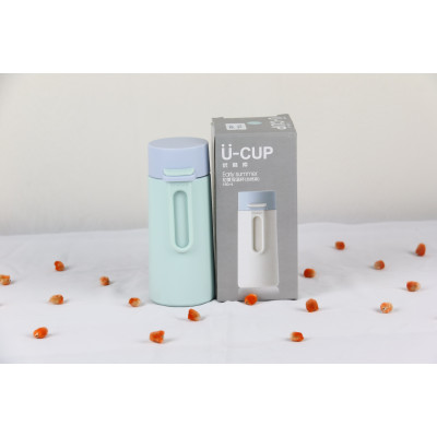 TD2011 - Botol Minum Vacuum U-Cup Yanben Small Green (180 ml)