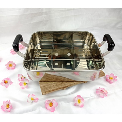 TD2059 - Wadah Panci Saji Sayur Steamboat/ Hotpot/ Tempat Buah Sayur 