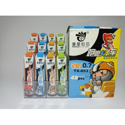 TD2063 - Isi Pensil 2B Pendek (1 Kotak isi 48 pcs)