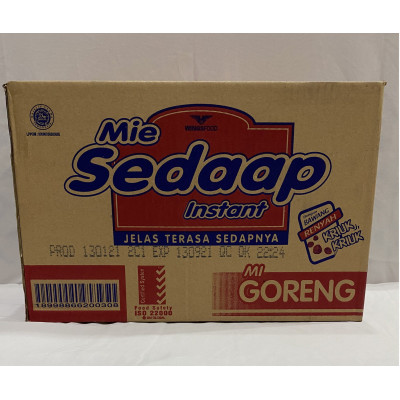 OR2007 - Mie Instan Sedap Goreng (1 kotak = 40 bungkus) 