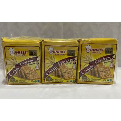 OR2036 - Biskuit Unibis Cream Crackers (1 pack = 6 bungkus) 