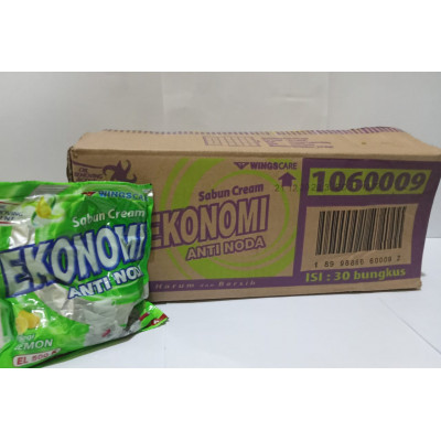 OR2077 - Sabun Ekonomi Cream Anti Noda (1 kotak = ±20an bungkus) 
