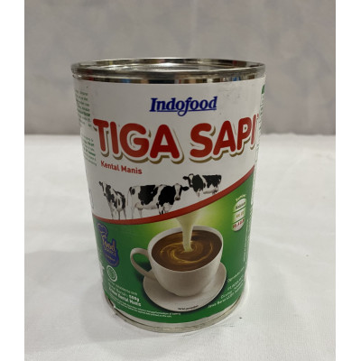 OR2115 - Susu Kental Tiga Sapi (1 kaleng = 500 gr) 