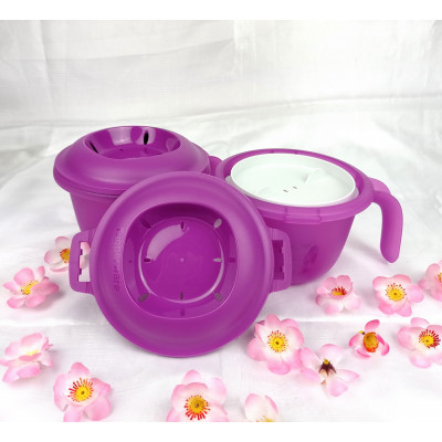 TP2077 - Tupperwere Toples Bentuk Cangkir Warna Ungu 