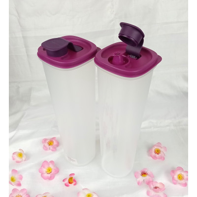 TP2084 - Tupperwere Botol Tutup Warna Ungu 