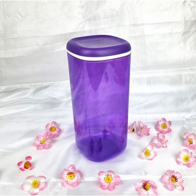 TP2099 - Tupperwere Toples Persegi Ungu Tinggi